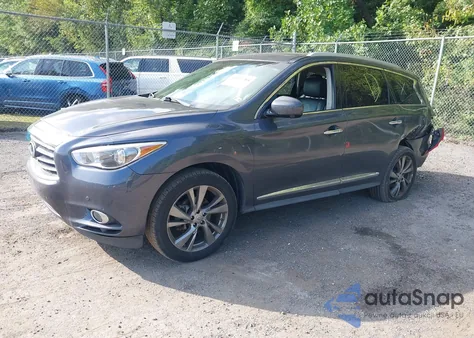 2013 Infiniti Jx35 из США, поврежденный, VIN 5N1AL0MM7DC352940